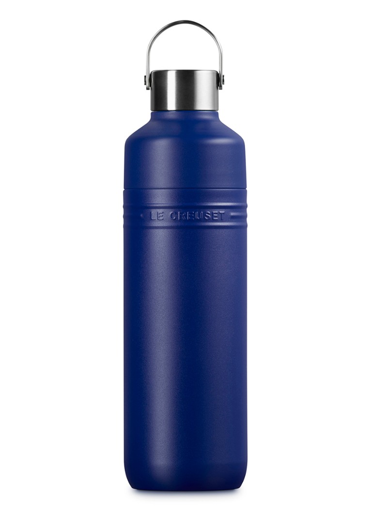 Le Creuset On The Go waterfles 1 liter Blauw - Deal