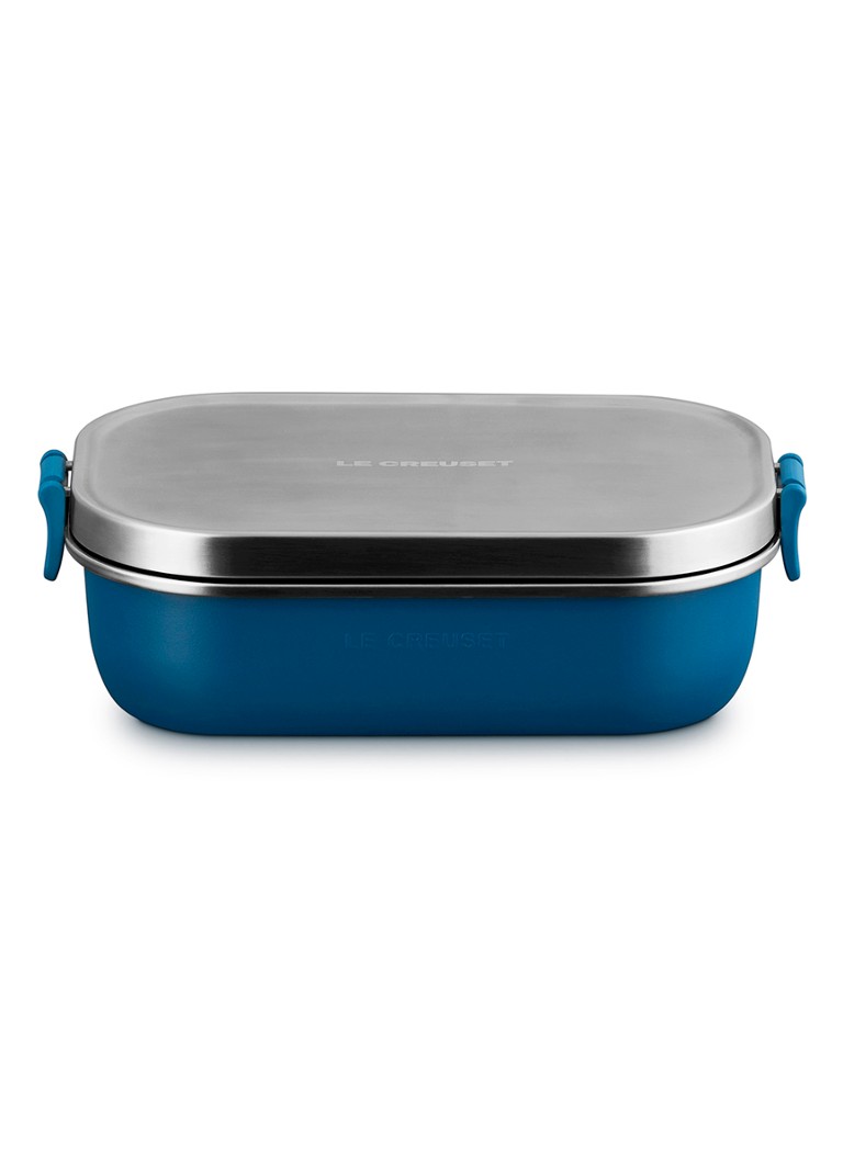 Le Creuset On The Go lunchbox 0,9 liter Royalblauw - Deal