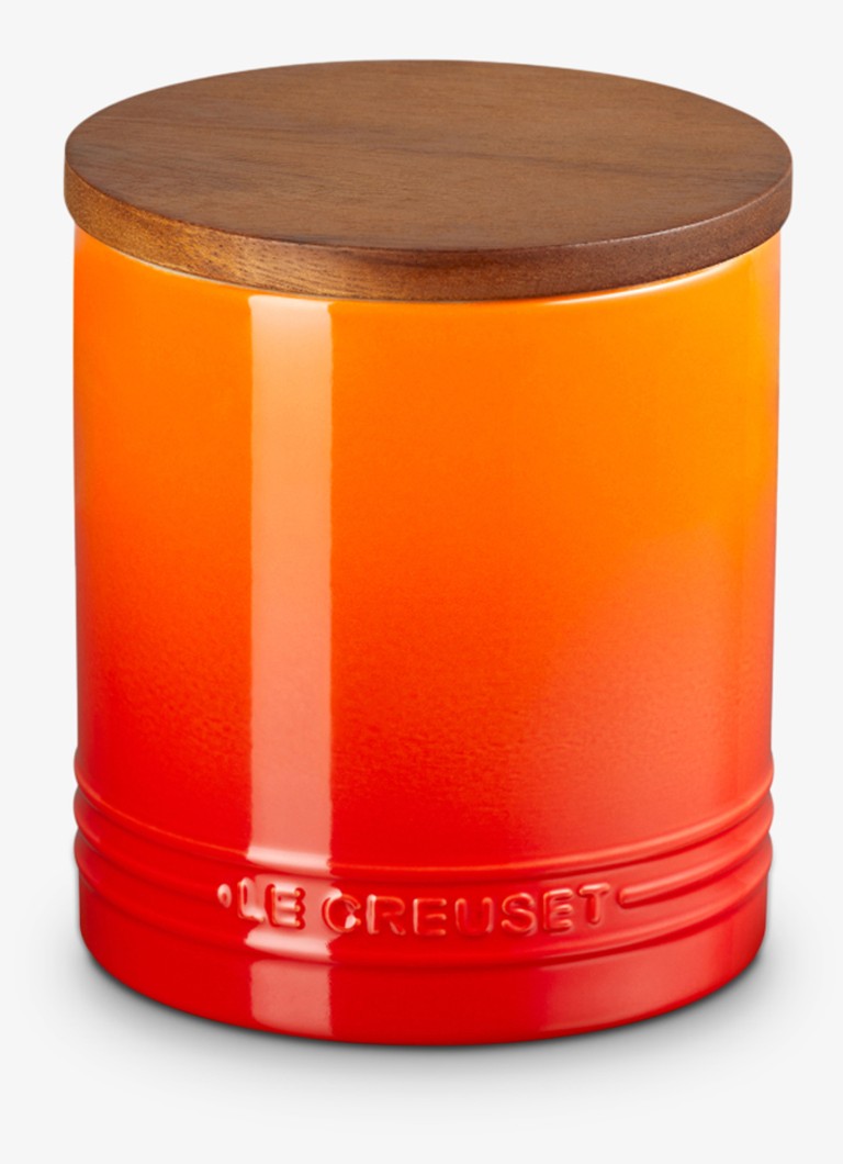 Le Creuset Signature voorraadpot 1,1 liter Oranjerood - Deal