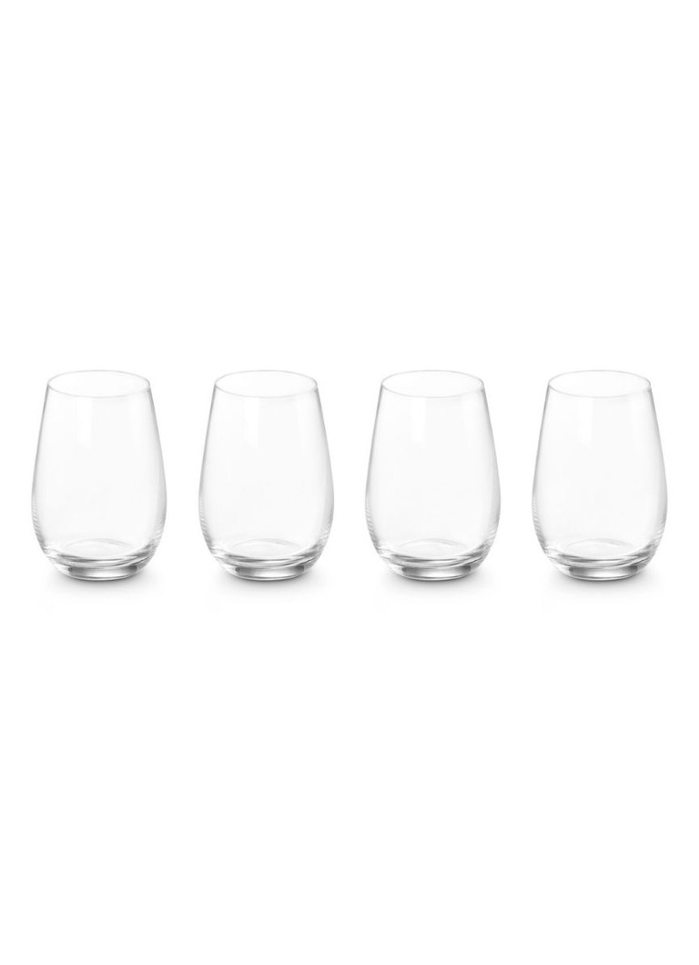 Le Creuset Drinkglas set van 4 Transparant - Deal