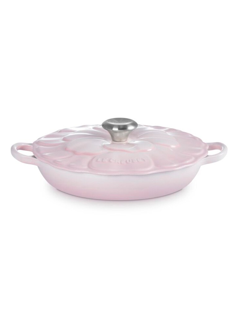 Le Creuset Signature Campagnard braadpan 26 cm Lichtroze - Deal