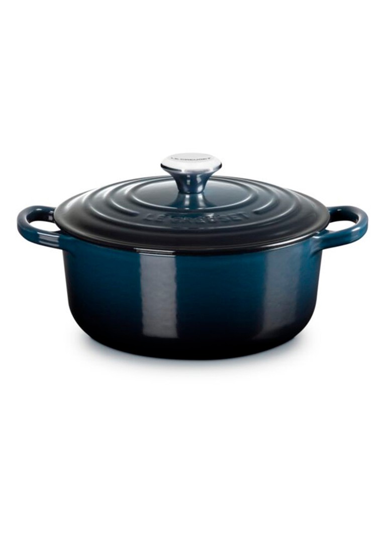 Le Creuset Signature braadpan 20 cm Donkerblauw - Deal