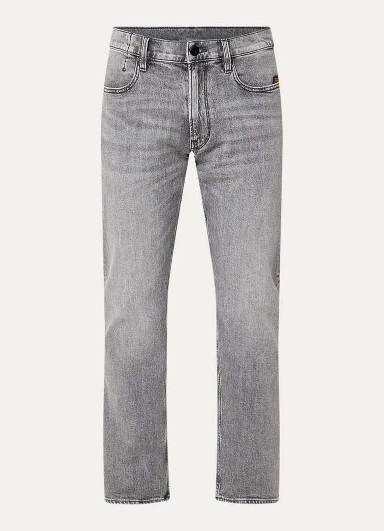 G-Star RAW Heren Mosa straight leg jeans met gekleurde wassing in de kleur Grijs, maat: W31/L34