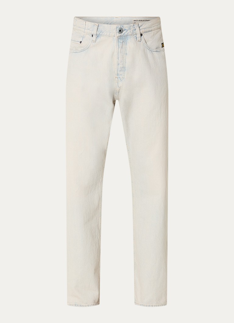 G-Star RAW Heren Dakota loose fit jeans met gekleurde wassing in de kleur Beige, maat: W31/L34