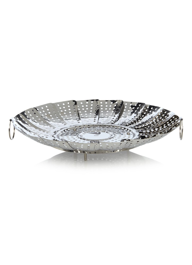 Kitchen Basics Stoommand 16-Ø24 cm Zilver - Deal