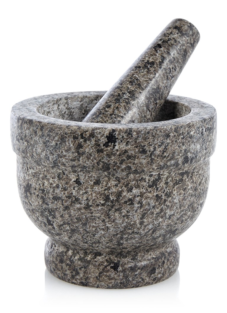 Inno Cuisinno Vijzel van graniet 11,5 cm Zwart - Deal