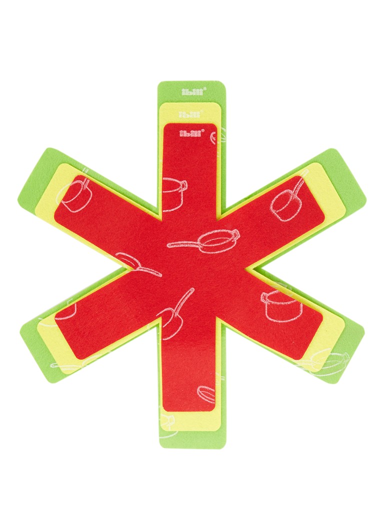 Kitchen Basics Panbeschermer set van 3 Multicolor - Deal