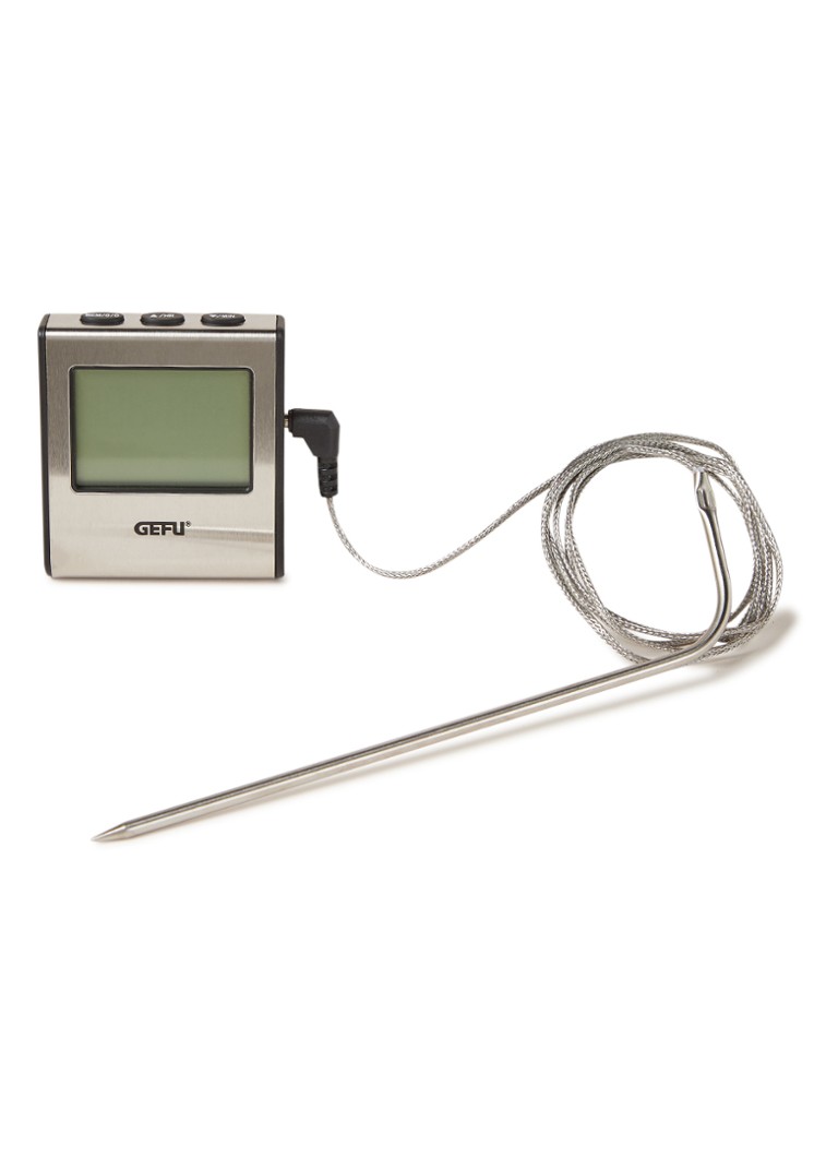 GEFU Tempere digitale braadthermometer Roestvrijstaal - Deal