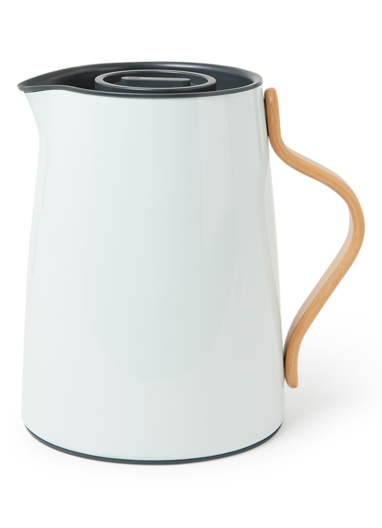 Stelton Emma Tea thermoskan met theefilter 1 liter Lichtblauw - Deal