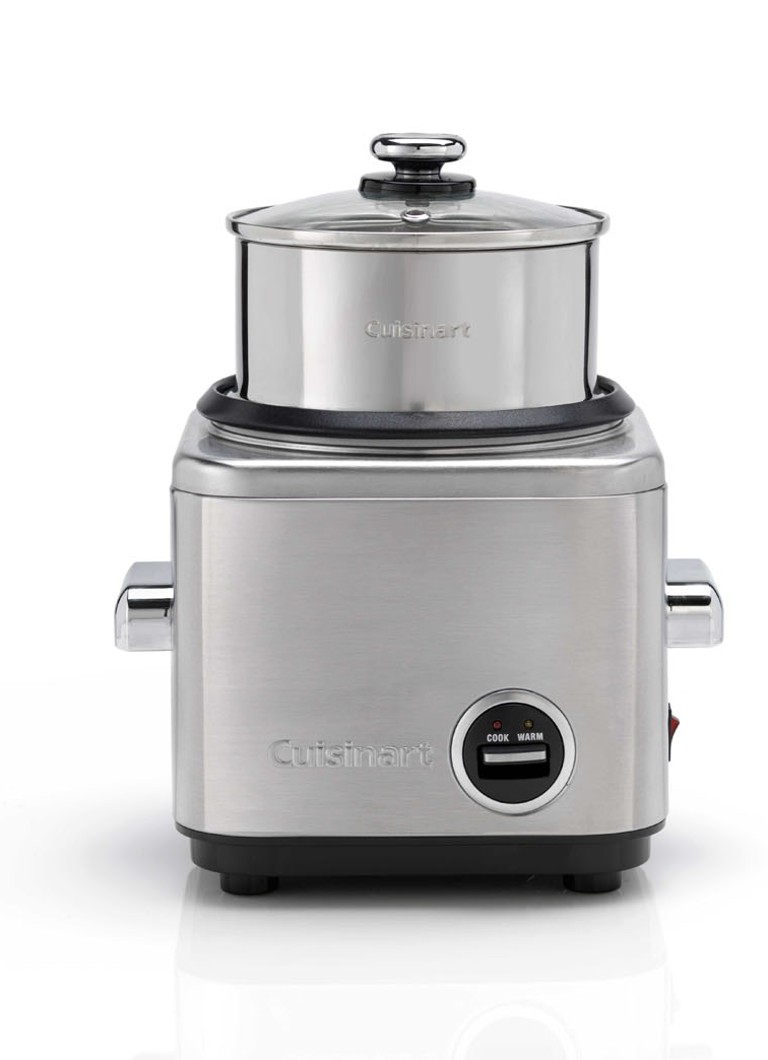 Cuisinart Rijst- en granenkoker 0,8 liter CRC400E Zilver - Deal
