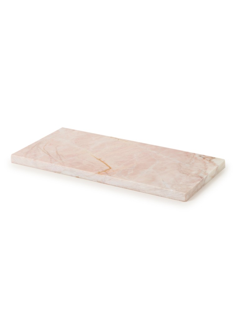 Stoned Serveerplank 40 x 20 cm Lichtroze - Deal