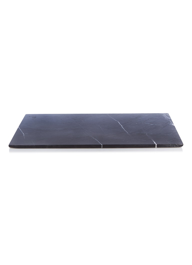 Stoned Plank van marmer 40 x 20 cm Zwart - Deal