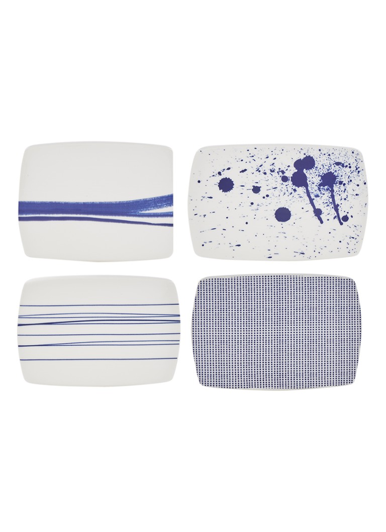 Royal Doulton Pacific serveerplank set van 4 Wit - Deal