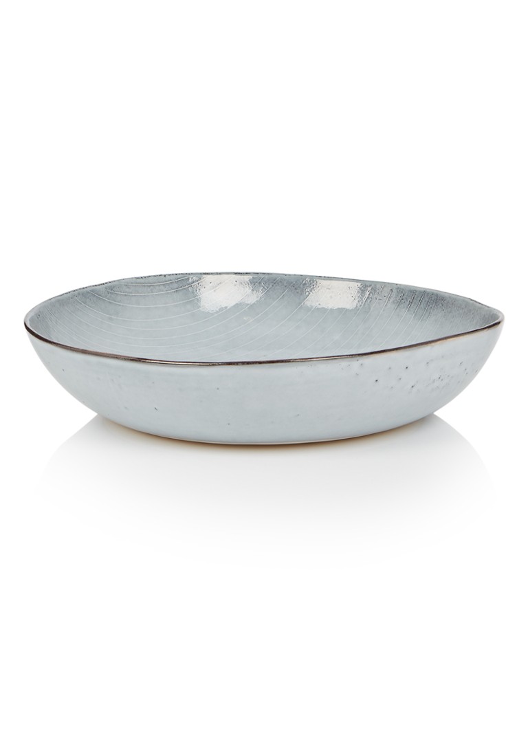 Broste Copenhagen Nordic Sea saladeschaal 34 cm Lichtgrijs - Deal