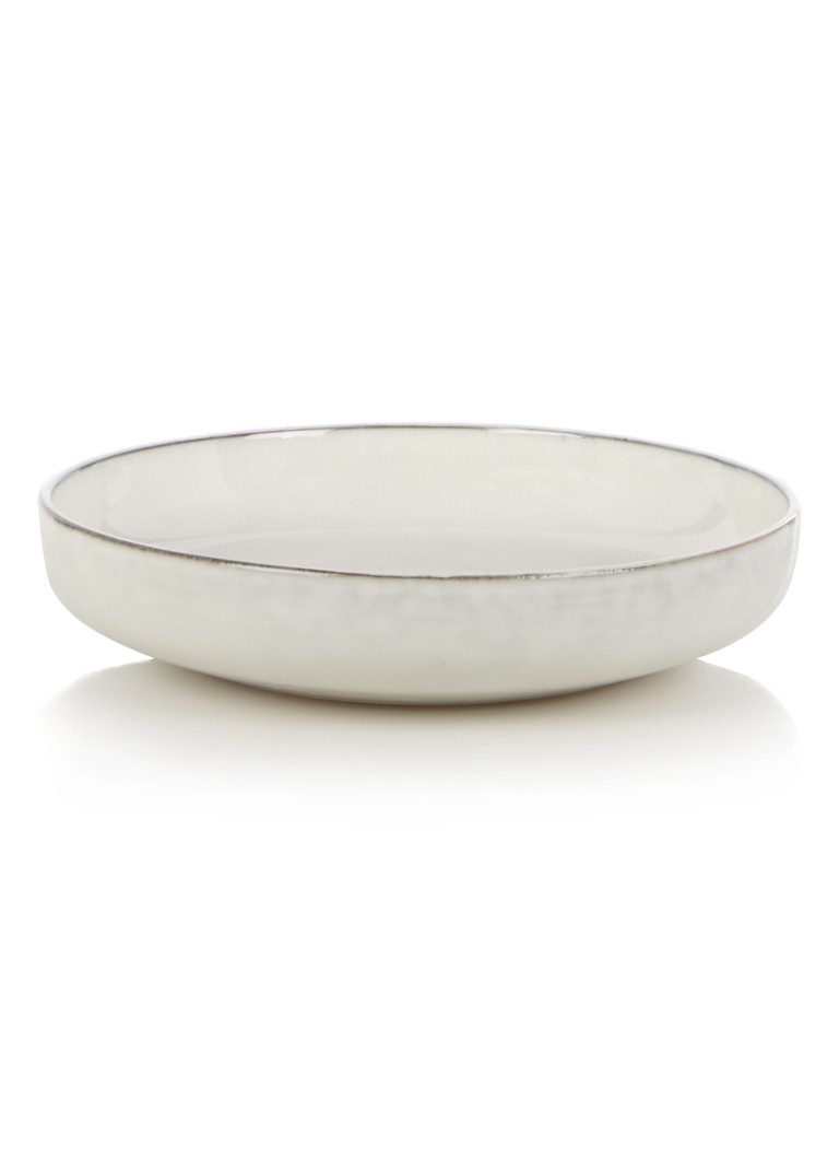 Broste Copenhagen Nordic Sand soepbord van aardewerk 22 cm Zand - Deal