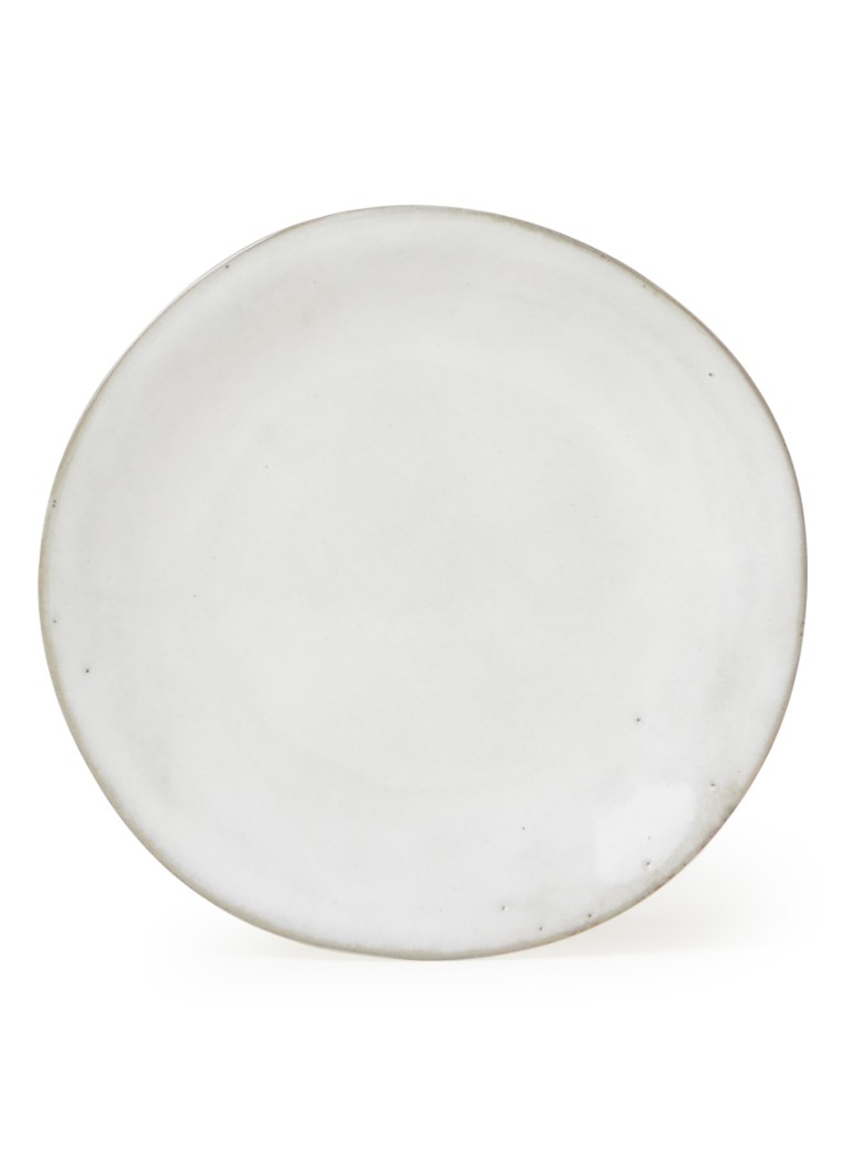 Broste Copenhagen Nordic Sand gebaksbordje 14 cm Lichtgrijs - Deal