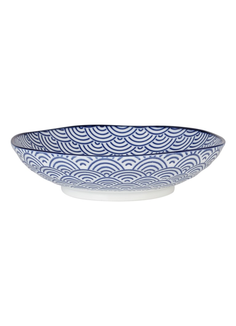 Tokyo Design Studio Nippon Blue pastabord 21 cm Donkerblauw - Deal