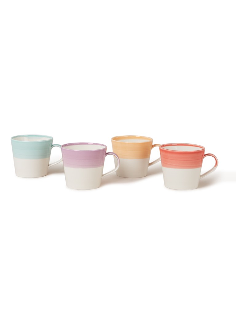Royal Doulton 1815 Bright Colours mok 45 cl set van 4 Multicolor - Deal