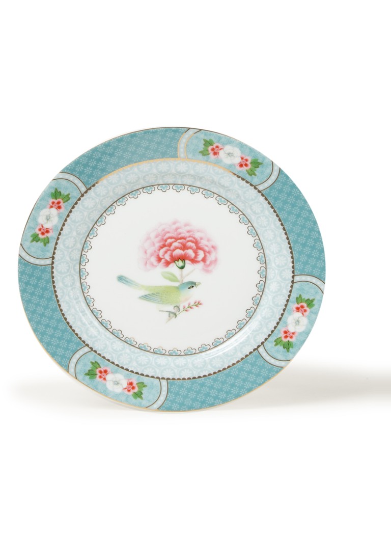 Pip Studio Blushing Birds gebaksbord 17 cm Lichtblauw - Deal