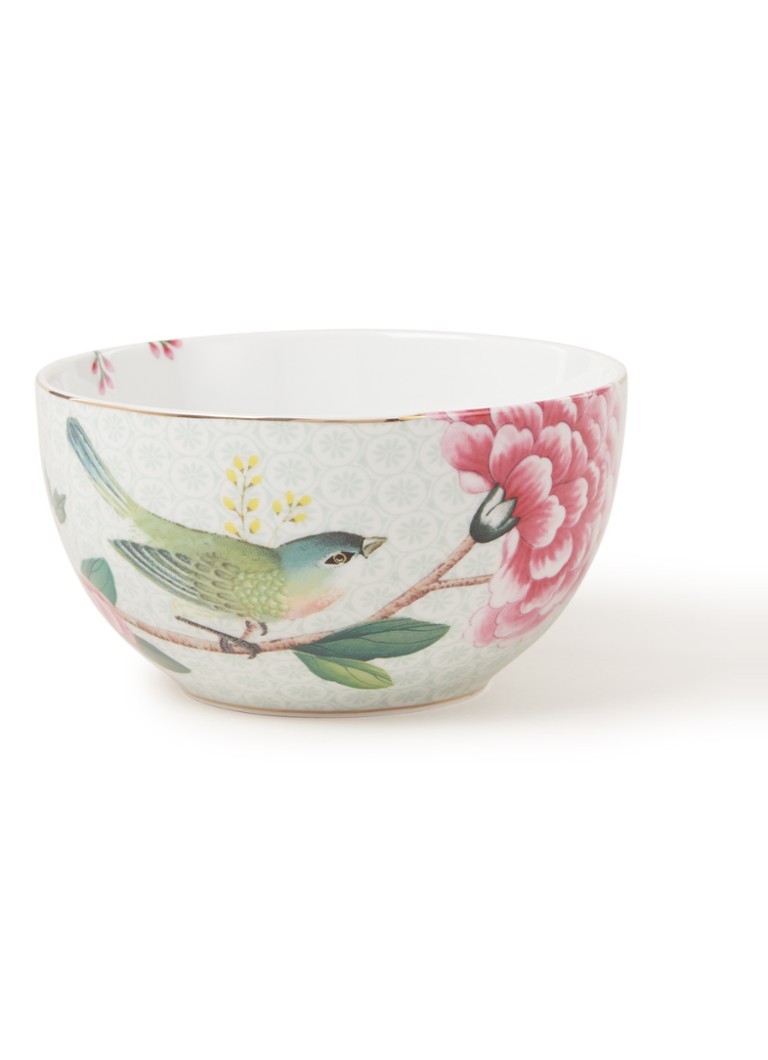 Pip Studio Blushing Birds kom 12 cm Lichtblauw - Deal