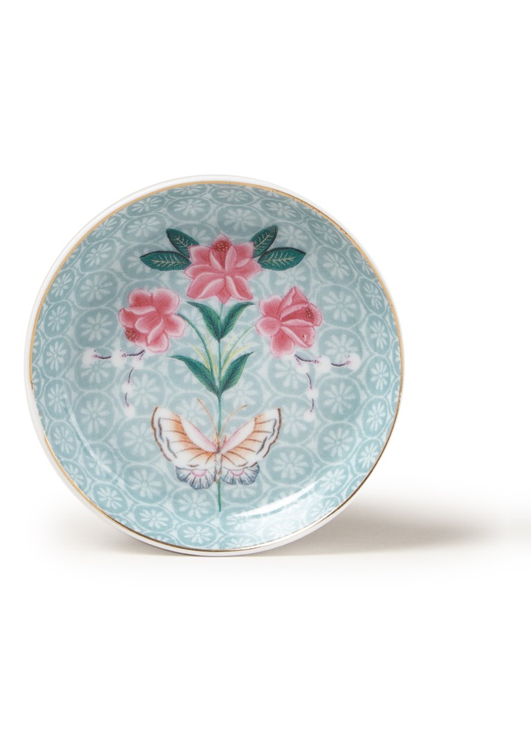 Pip Studio Blushing Birds theetip 9 cm Lichtblauw - Deal