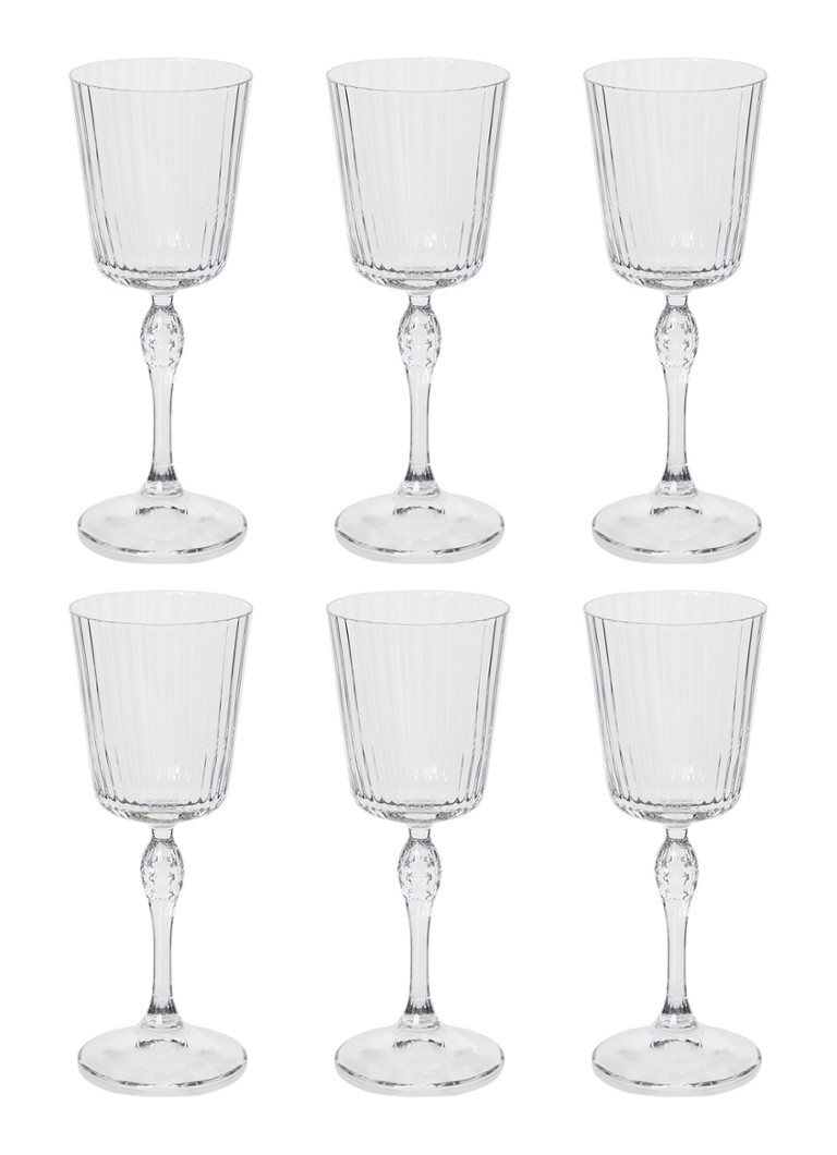 Bormioli Rocco America '20s cocktailglas 25 cl set van 6 Transparant - Deal