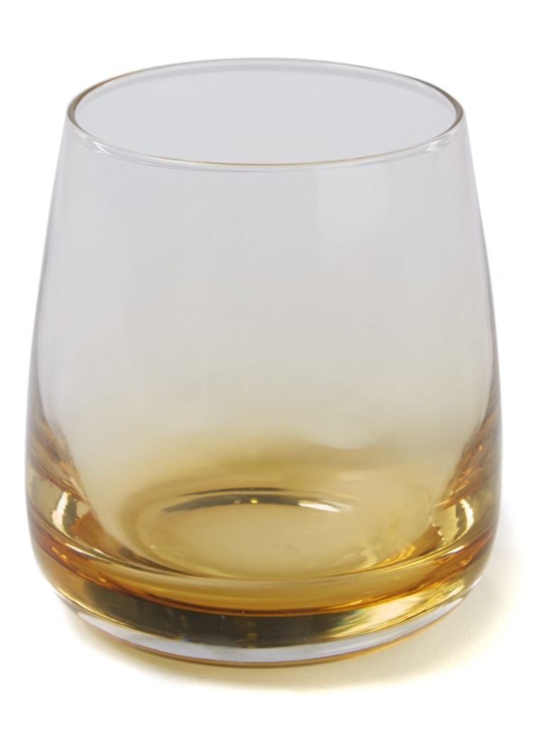 Broste Copenhagen Amber drinkglas 35 cl Donkergeel - Deal