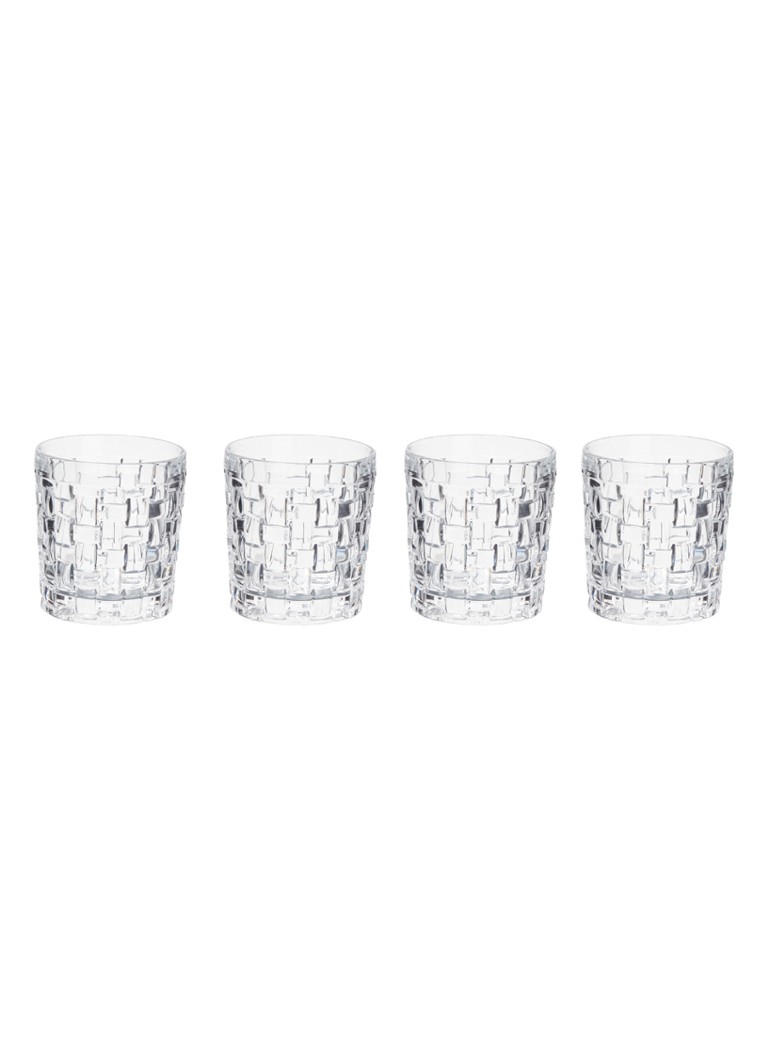 Nachtmann Bossa Nova whiskyglas set van 4 Transparant - Deal