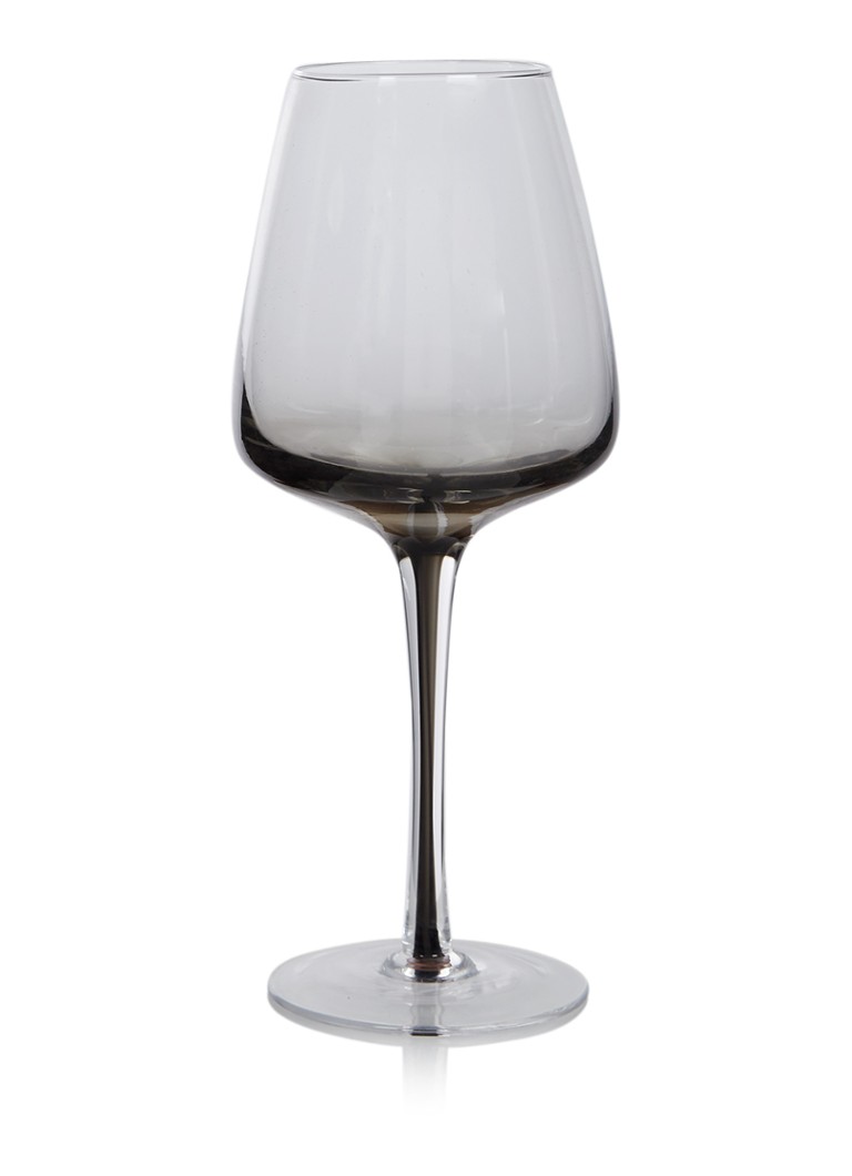 Broste Copenhagen Smoke witte wijnglas 40 cl Grijs - Deal