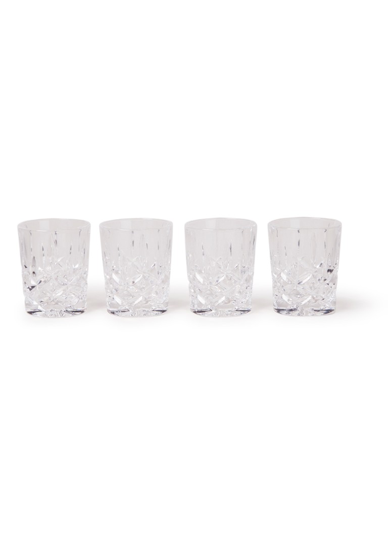Nachtmann Noblesse shotglas set van 4 Transparant - Deal