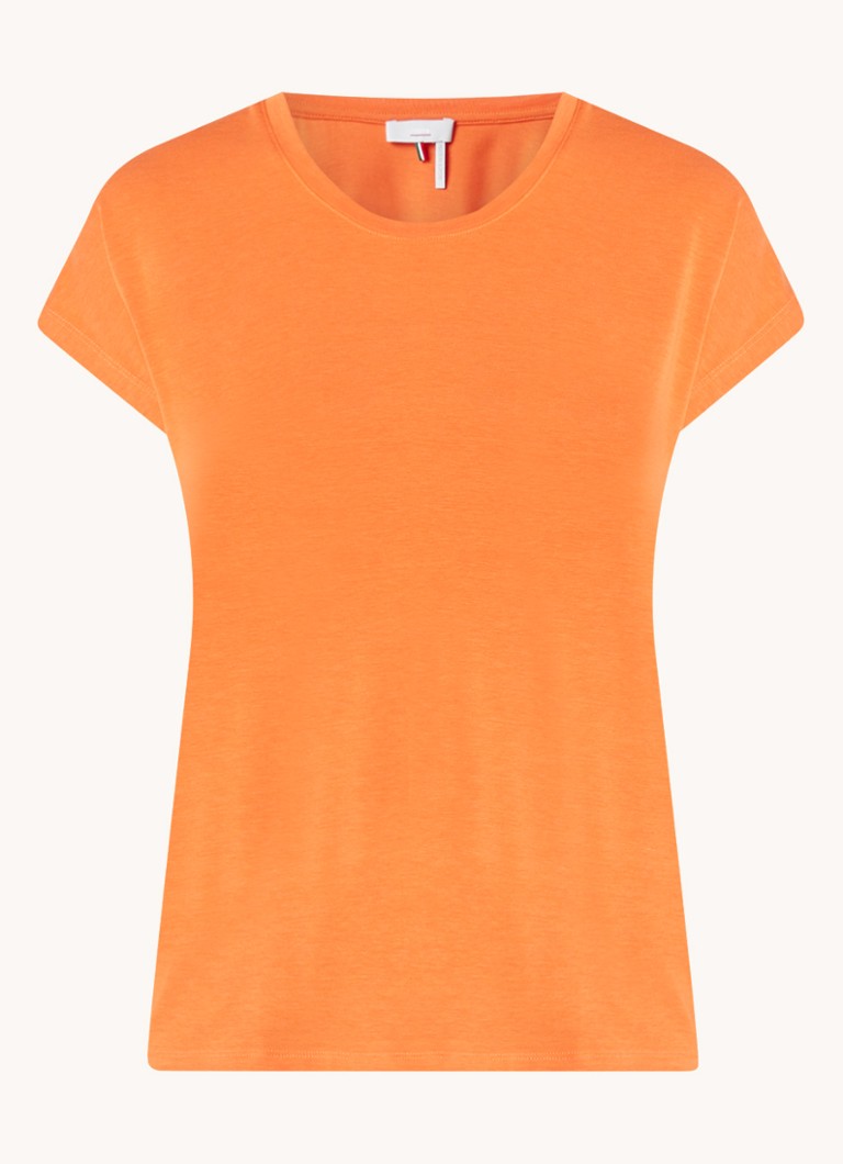 CINQUE Dames Citwist T-shirt in de kleur Oranje