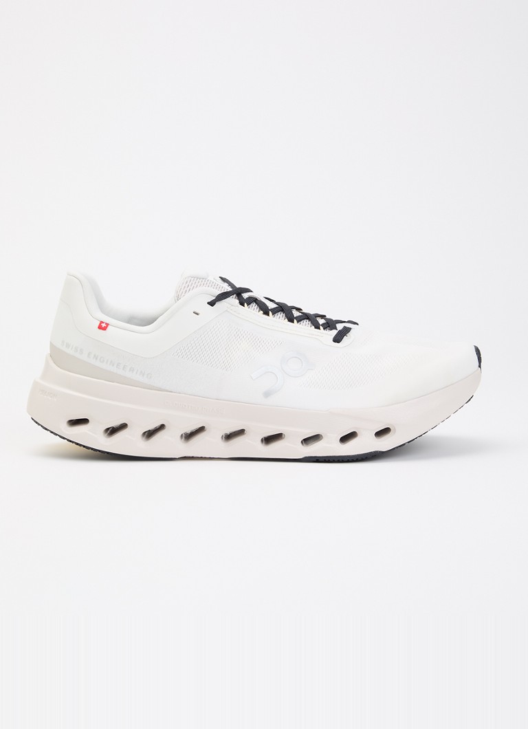 On Heren Cloudsurfer Next sneaker van mesh met logo in de kleur Wit, maat: 43
