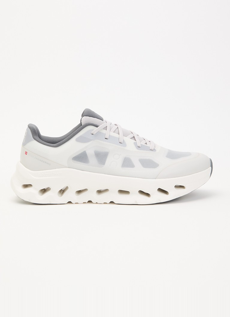 On Heren Cloudtilt Remix sneaker van mesh met logo in de kleur Lichtgrijs, maat: 46