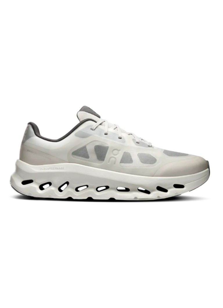 On Heren Cloudtilt Remix sneaker van mesh met logo in de kleur Lichtgrijs, maat: 46