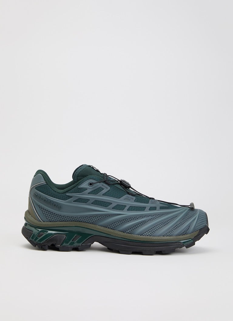 Salomon Heren XT-Evo sneaker met details van mesh in de kleur Staalblauw, maat: 42