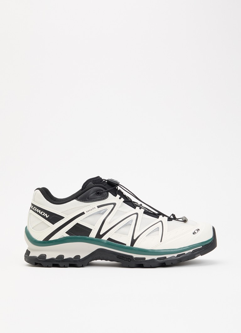 Salomon Heren XT-Quest sneaker met mesh details in de kleur Gebroken wit, maat: 42