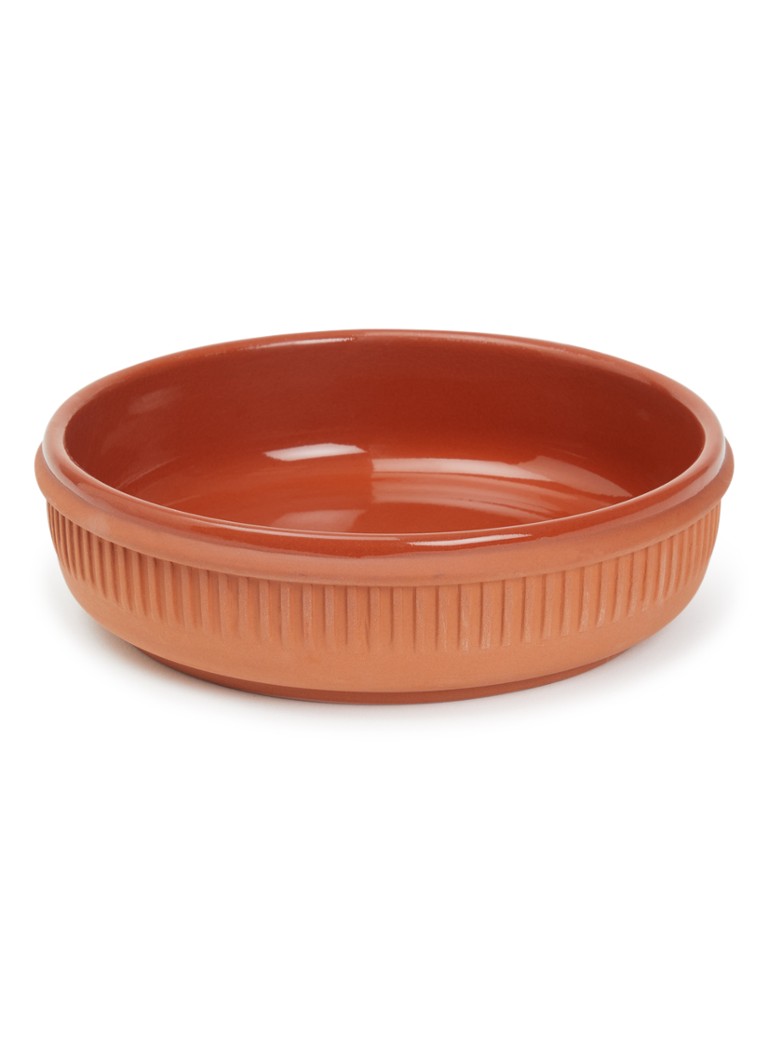 Normann Copenhagen Junto serveerschaal 14 cm Roodbruin - Deal