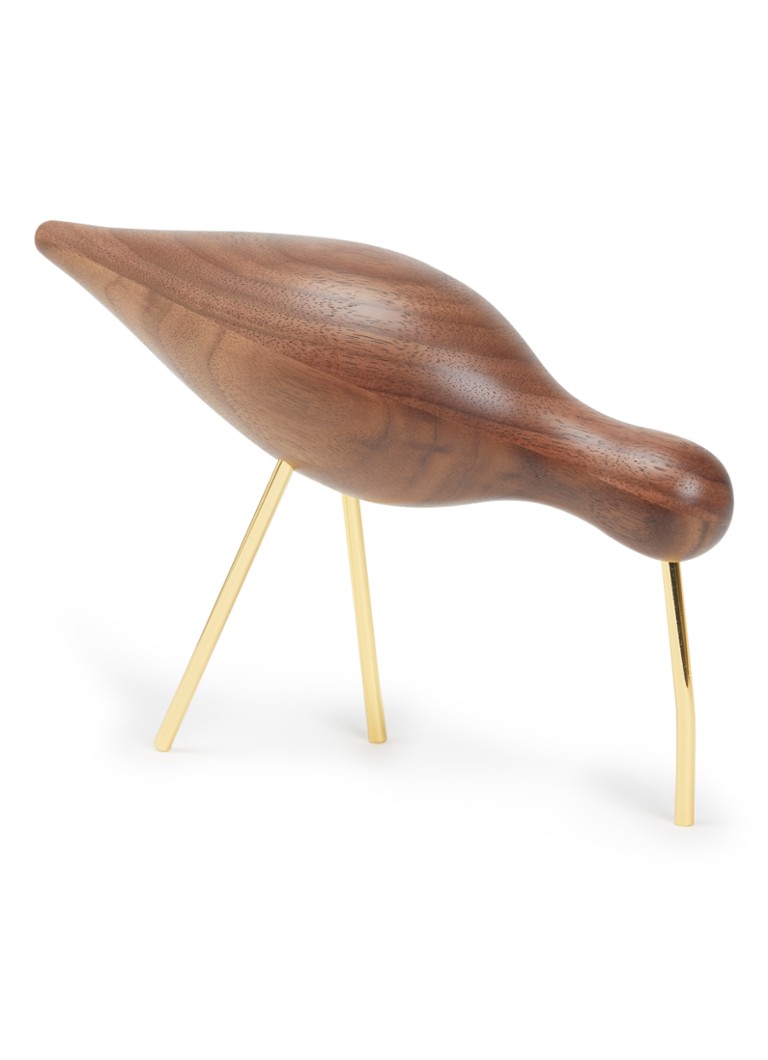 Normann Copenhagen Shorebird Large ornament 14 cm Bruin - Deal