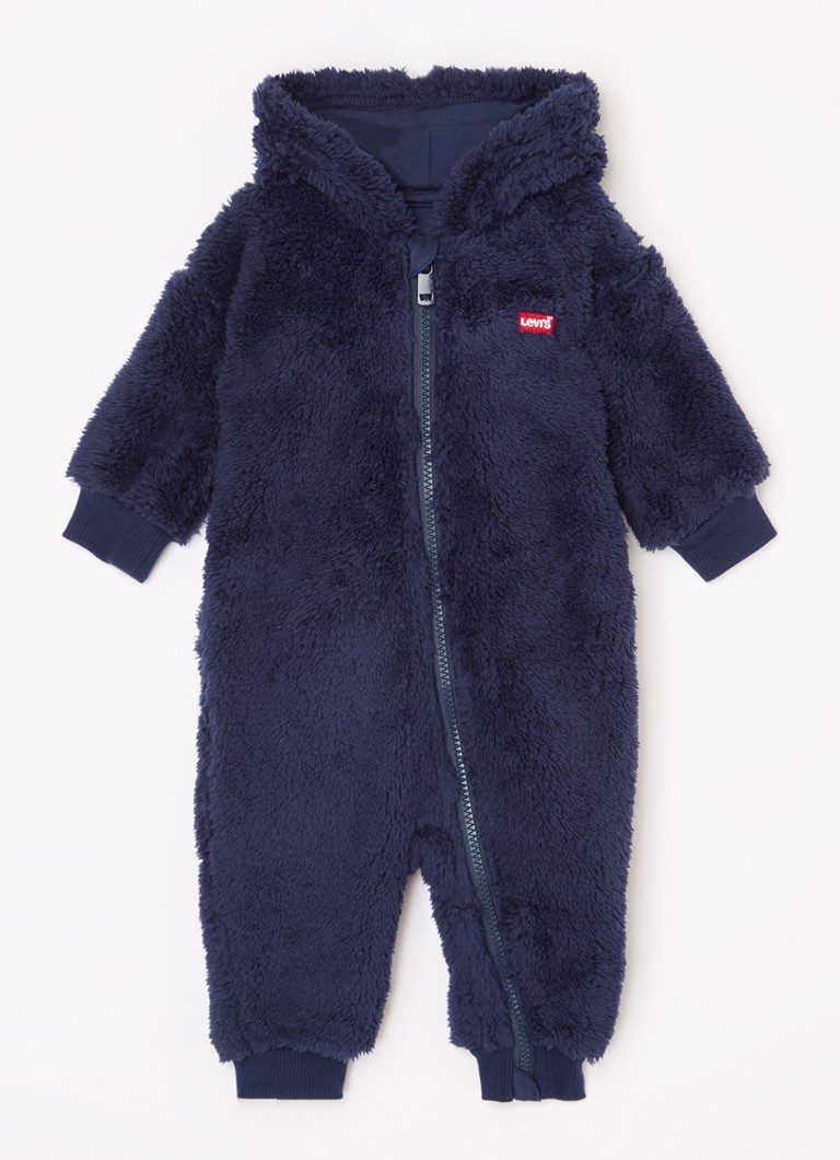 Levi's Meisjes Babypak met logoborduring in de kleur Blauw, maat: 62