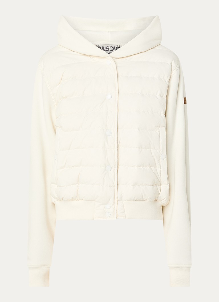 Moscow Dames Yannieke jack met logo in de kleur Beige