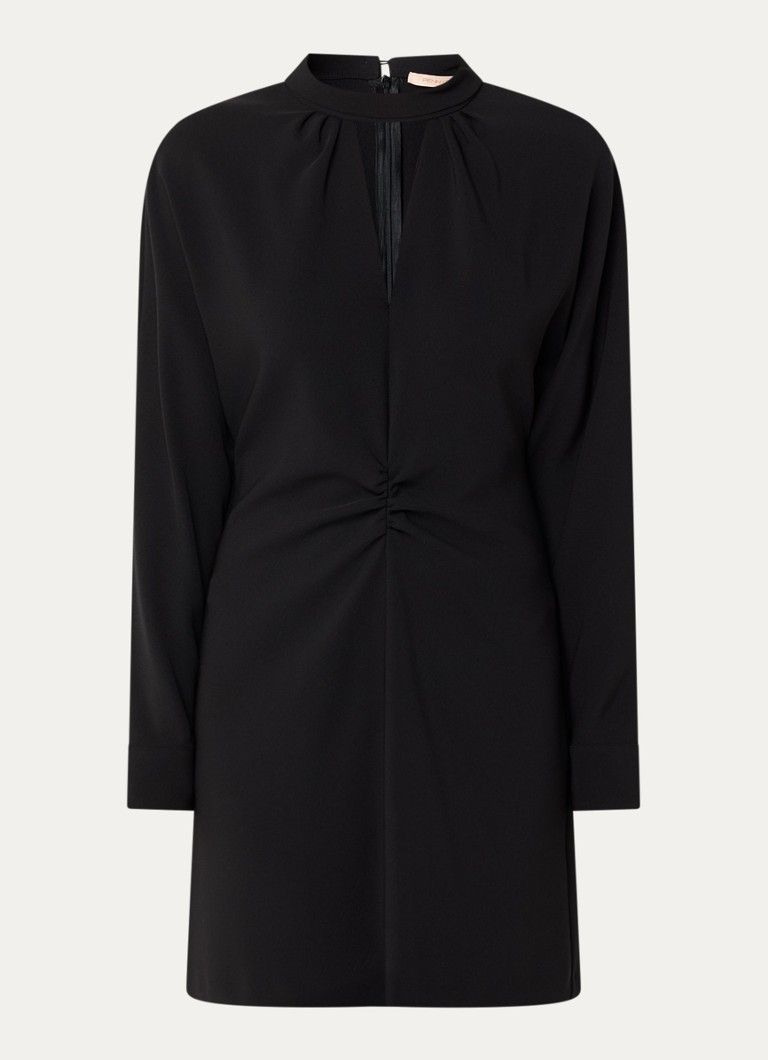 Pennyblack Dames Balta mini jurk met cut-out detail in de kleur Zwart