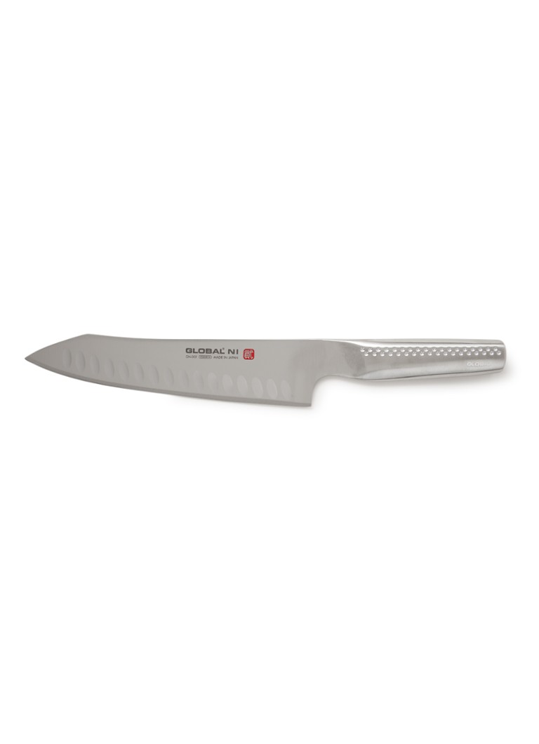 Global GN-002 Oriëntaals koksmes met kuiltjes 20 cm Zilver - Deal