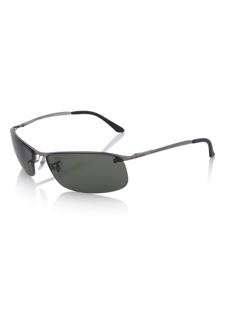 Heren Zonnebril RB3183 - Gepolariseerd, Zilver