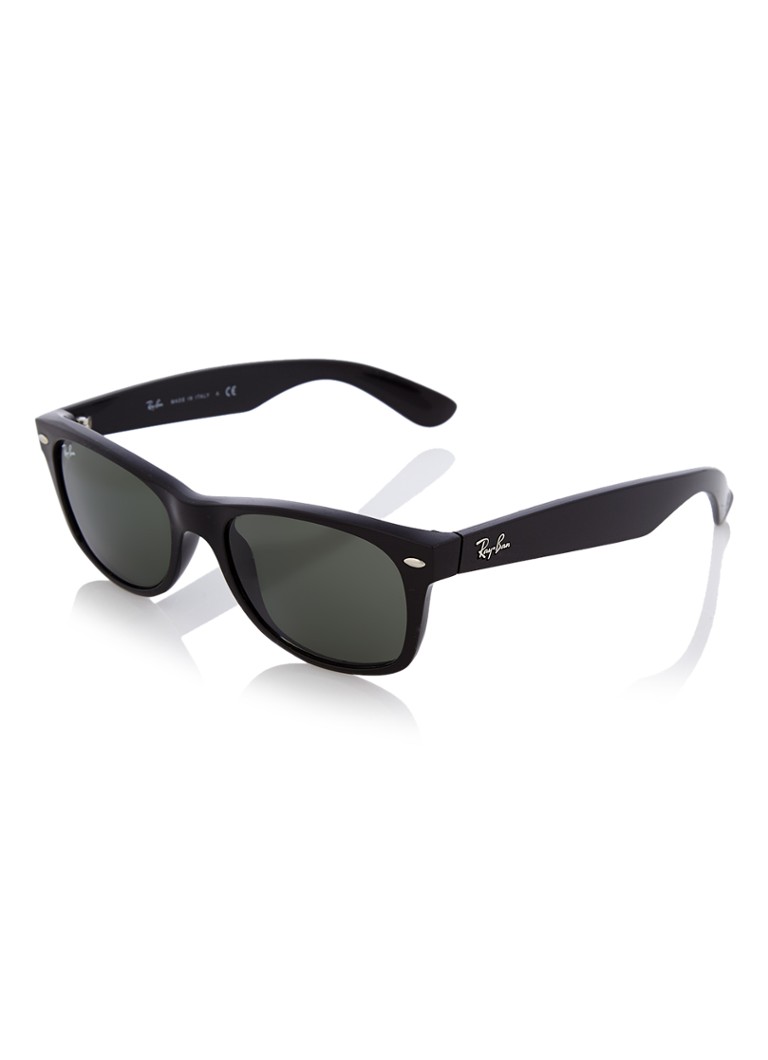 Ray-Ban Wayfarer Heren Zonnebril New Wayfarer RB2132 Zwart - Deal