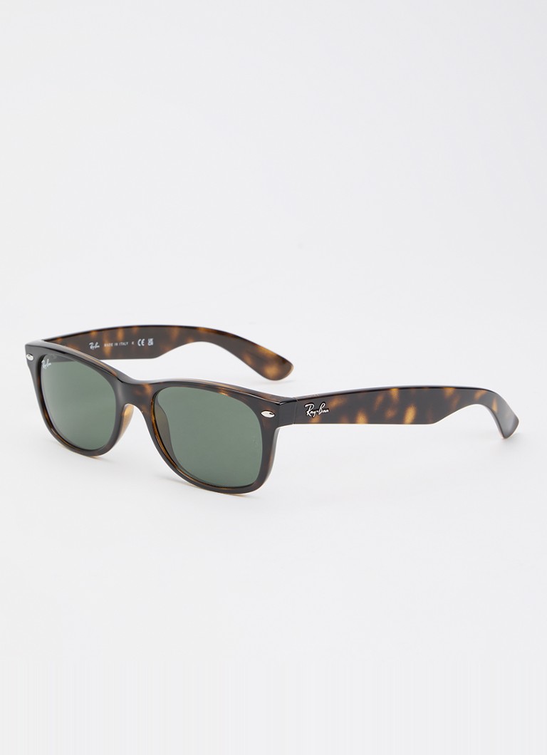 Ray-Ban Heren Zonnebril New Wayfarer RB2132 Donkerbruin - Deal
