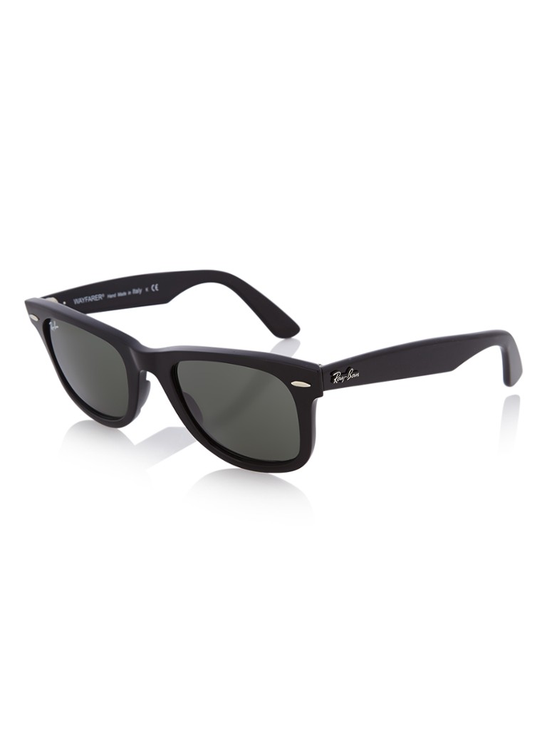 Ray-Ban Wayfarer Heren Wayfarer zonnebril RB2140 Zwart - Deal