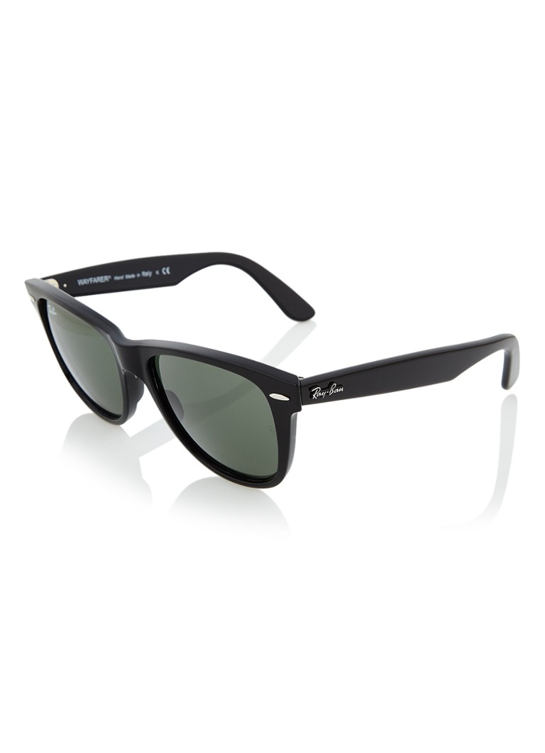 Ray-Ban Wayfarer Heren Zonnebril 0RB2140 Zwart - Deal