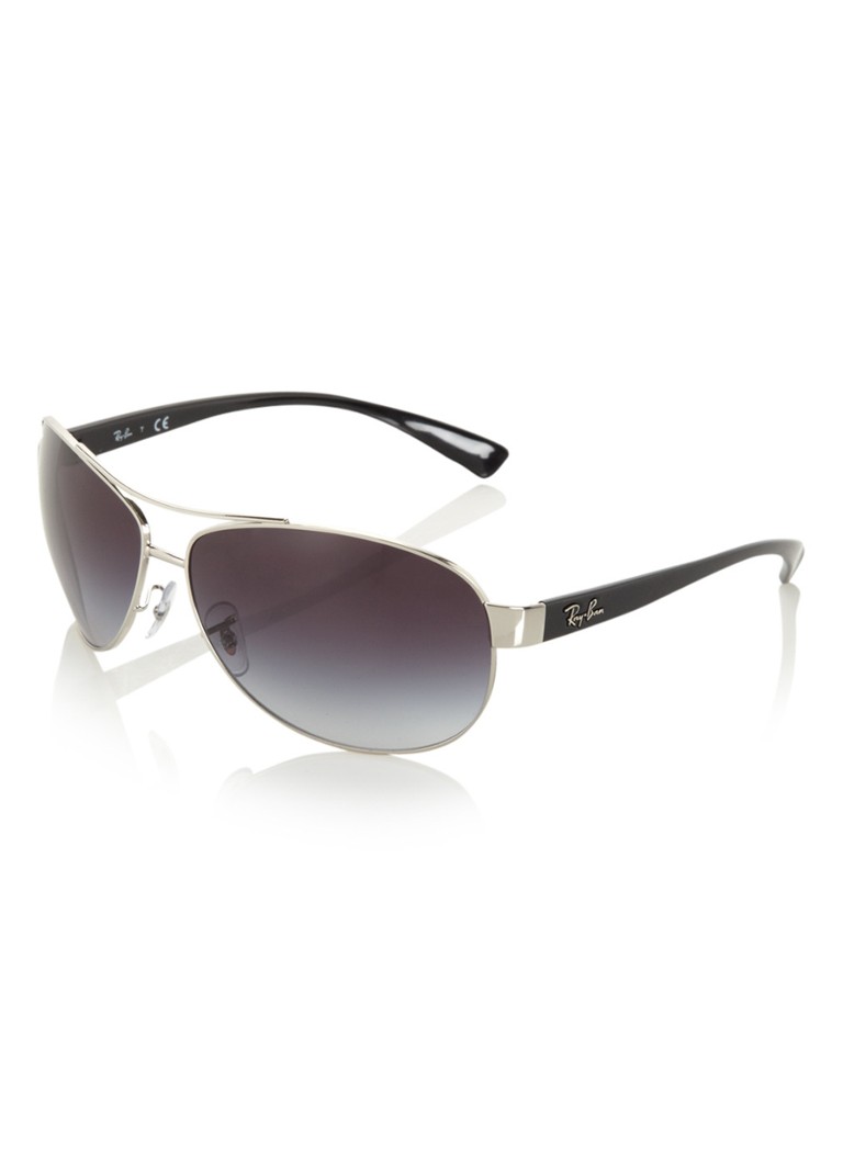 Ray-Ban Aviator Heren Zonnebril RB3386 Zilver - Deal