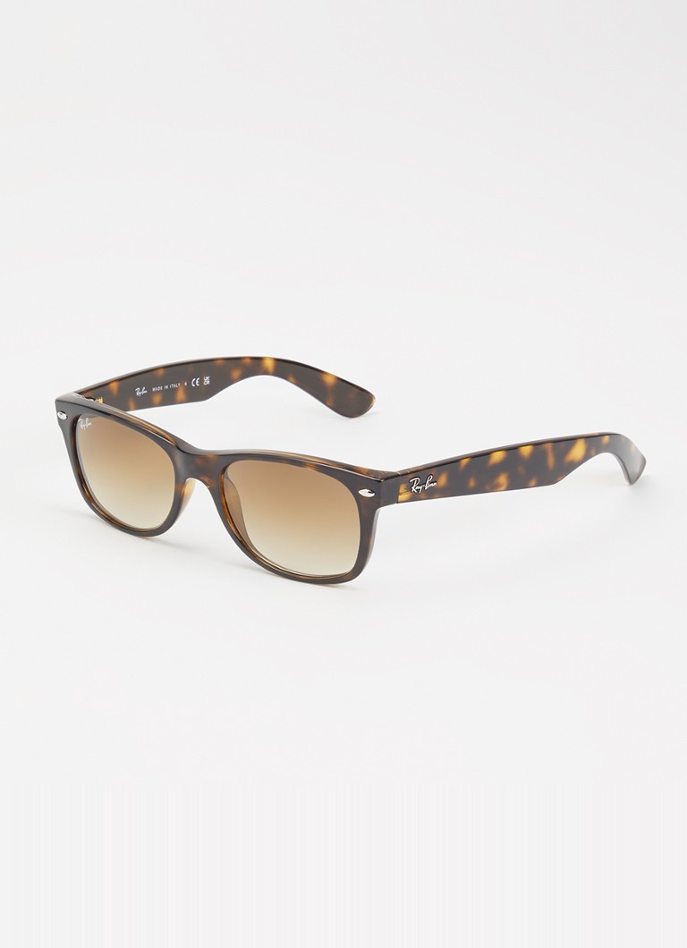 Ray-Ban Dames New Wayfarer Classic zonnebril RB2132 Bruin - Deal