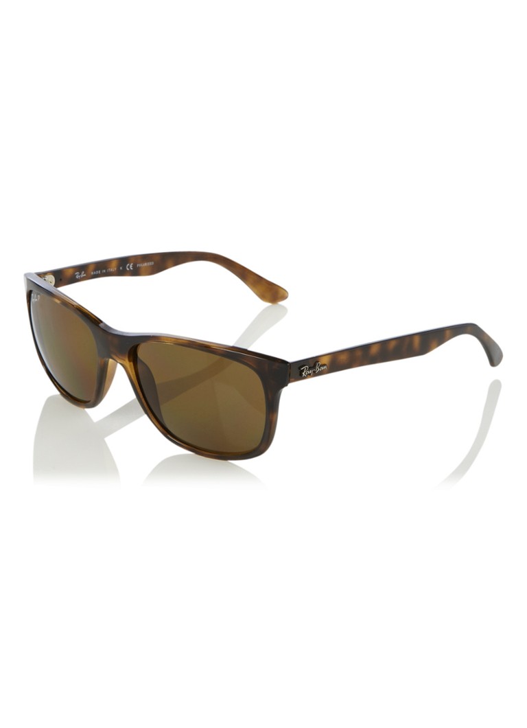 Ray-Ban Heren Zonnebril gepolariseerd Sun Collection RB4181 Bruin - Deal